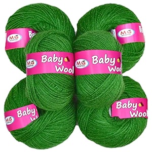 100 acrylic wool leaf green 12 pc baby wool wool ball hand knitting woolart craft soft fingering crochet hook yarn needle knitting yarn threa v wab
