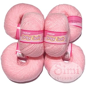100 acrylic wool pink 16 pc baby wool wool ball hand knitting woolart craft soft fingering crochet hook yarn needle knitting yarn threa j klb