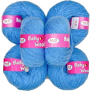 100 acrylic wool rosewood 6 pc baby wool wool ball hand knitting woolart craft soft fingering crochet hook yarn needle knitting yarn threa c df