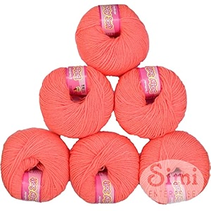 100 acrylic wool peach 10 pc baby wool wool ball hand knitting woolart craft soft fingering crochet hook yarn needle knitting yarn threa w xbg