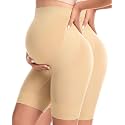 SIMIYA Maternity Shapewear Shorts Seamless Pregnancy Underwear for Women