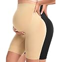 SIMIYA Maternity Shapewear Shorts Seamless Pregnancy Underwear for Women