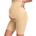 SIMIYA Maternity Shapewear Shorts Seamless Pregnancy Underwear for Women