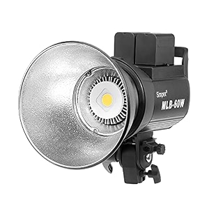 simpex led-800 with barndoor  professional led panel for videography and photography with ac adapter