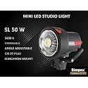 Simpex SL 50w 5600k dimmable Day Light led Video Light with elinchrom Mount for Indoor and Outdoor Shooting