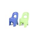 Simplay3 Play Around Kids Chair, 2-Pack of Toddler Chairs for Play Table - Blue and Lime Green, Made in USA