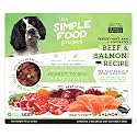 Simple Food Project - Beef &amp; Salmon Recipe - Freeze Dried Raw Food for Dogs - 96oz