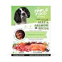 Simple Food Project - Beef &amp; Salmon Recipe - Freeze Dried Raw Food for Dogs - 48oz