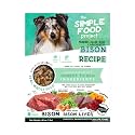 Simple Food Project - Bison Recipe - Freeze Dried Raw Food for Dogs - 48oz