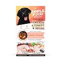 Simple Food Project - Chicken & Turkey - Freeze Dried Raw Food for Dogs - 24oz