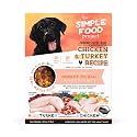 Simple Food Project - Chicken &amp; Turkey - Freeze Dried Raw Food for Dogs - 48oz