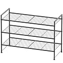 Simple Houseware 3-Tier Stackable Shoe Rack Storage
