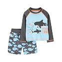 Simple Joys by Carter's Baby Boys' Swimsuit Trunk and Rashguard Set