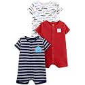 Simple Joys by Carter's Baby 3-Pack Snap-up Rompers