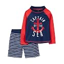 Simple Joys by Carter's Baby Boys' Swimsuit Trunk and Rashguard Set
