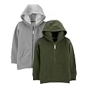 Simple Joys by Carter's Baby Boys 2-pack Full Zip Hoodies