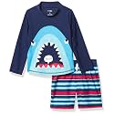 Simple Joys by Carter's Baby Boys' Swimsuit Trunk and Rashguard Set