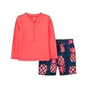 Simple Joys by Carter's Baby Boys' Swimsuit Trunk and Rashguard Set
