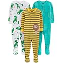Simple Joys by Carter's Baby Boys 3 pack Snug Fit Footed Cotton Pajamas