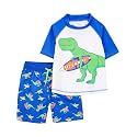 Simple Joys by Carter's Baby Boys' Swimsuit Trunk and Rashguard Set