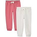 Simple Joys by Carter's Girls' 2-pack Fleece Joggers