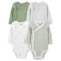 Simple Joys by Carter's Unisex Baby 4-pack Side Snap Bodysuit