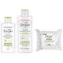 simple Kind To Skin Hydrating Light Liquid Moisturiser, 125 Ml &amp; Kind To Skin Micellar Cleansing Water, 200 Ml &amp; Kind To Skin Micellar Cleansing Wipes, 25 Wipes