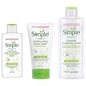 Simple Kind to Skin Hydrating Light Moisturiser, 125 ml &amp; Simple Kind To Skin Moisturising Facial Wash, 150 ml &amp; Simple Kind to Skin Micellar Cleansing Water, 200 ml