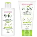 Simple Kind to Skin Hydrating Light Moisturiser 125 ml &amp; Simple Kind To Skin Moisturising Facial Wash Facewash 150 ml