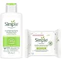 Simple Kind to Skin Hydrating Light Moisturiser, 125 ml &amp; Simple Kind to Skin Micellar Cleansing Wipes, 25 wipes