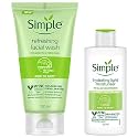 simple Gel Kind To Skin Hydrating Light Moisturizer 125ml &amp; Refreshing Facewash