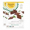Simple Mills Mint Chocolate Seed & Nut Flour Sweet Thins,Paleo Friendly & Delicious Sweet Thin Cookies,Good for Snacks,Nutrient Dense,4.25oz,(Pack of 2)