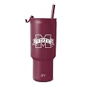 Simple Modern Mississippi State Bulldogs Tumbler &amp; Straw | 30oz, Collegiate