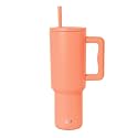 Simple Modern Tumbler with Handle and Straw | 40oz | Orange (Pack of 12)
