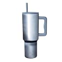 Simple Modern Tumbler with Handle and Straw