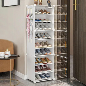 simple trending pp collapsible wardrobe finish color - white-9 diydo-it-yourself