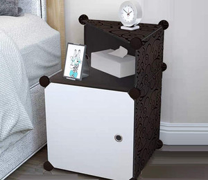 simple trending pp collapsible wardrobe finish color - white-1 diydo-it-yourself