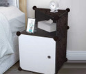 Simple Trending PP Collapsible Wardrobe (Finish Color - White-1, DIY(Do-It-Yourself))