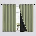 SimpleHome Sage 100 Blackout Curtains Room Darkening