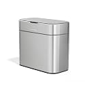 simplehuman Compost Caddy, Detachable and Countertop Bin, 4 Liter / 1.06 Gallon, Brushed Stainless Steel