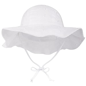 simplikids upf 50 uv ray sun protection wide brim baby sun hat