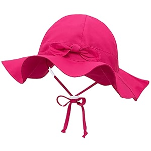 simplikids upf 50 uv ray sun protection wide brim baby sun hat