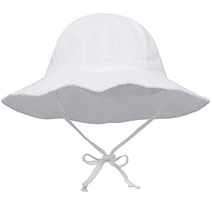 simplikids upf 50 uv ray sun protection wide brim baby sun hat