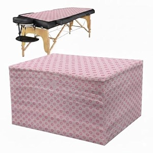 disposable bedsheet 30 gsm  non-woven printed massage table sheets for spa salon travel therapy hospital amp clinic  3234x7234 pack of 30