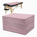 Disposable Bedsheet 30 GSM – Non-Woven Printed Massage Table Sheets for Spa, Salon, Travel, Therapy, Hospital & Clinic – 32"x72" (Pack of 40)