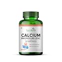 Simply Herbal Calcium Magnesium Zinc Vitamin D3 Supplement Tablet for Men & Women With Vitamin B12 Promote Bone Density & Muscle Growth Helps to Fight Bone Loss 120 Tablets