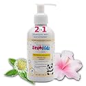 Simply Kids 2-in-1 Shampoo & Conditioner for 4-12 Years | pH Balanced, Efficacy Proven | Softens, Strengthens & Detangles | Natural Ingredients, No Harmful Chemicals | Tear-Free, Gentle Formula | Safe for All Hair Typ