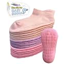 Simply Kids Baby Non-Slip Ankle Socks – Superior Grip, Soft Cotton, for Active Toddler Girls &amp; Boys (Ages 0-7)