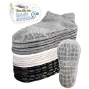 Simply Kids Baby Non-Slip Ankle Socks – Superior Grip, Soft Cotton, for Active Toddler Girls &amp; Boys (Ages 0-7)