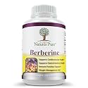 Simply Natures Pure Premium Berberine HCl 500mg - 120 Capsules - Cardiovascular Gastrointestinal Immune Support - Chromium Cinnamon